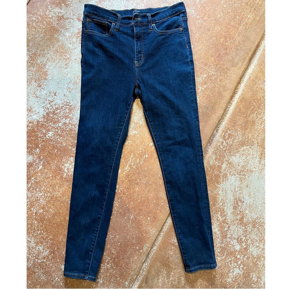 Women's J. Crew 9" High Rise Skinny Jean, Stretch, Size 29